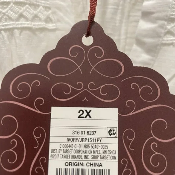 Knox Rose 2X Top Blouse - Picture 2 of 2